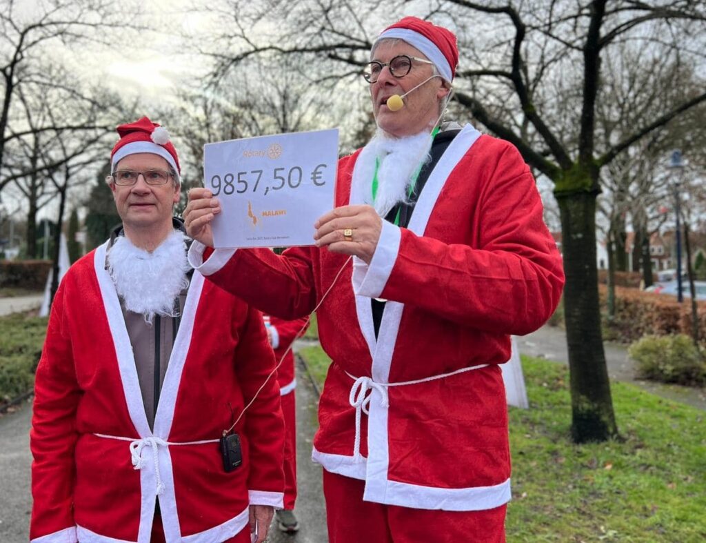 Bijna € 10.000,- opbrengst bij Santarun